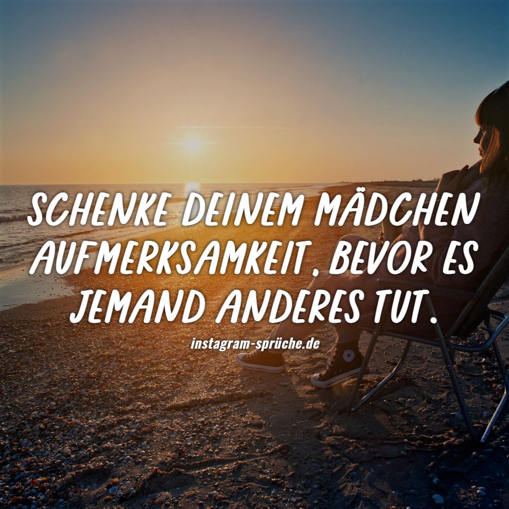 Schenke deinem Mädchen Aufmerksamkeit, bevor es jemand anderes tut.
